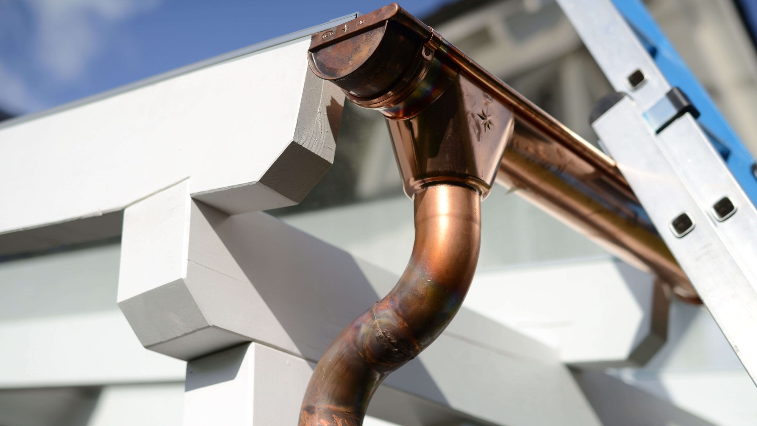 Make your property stand out with copper gutters. Contact for gutter installation in Anderson